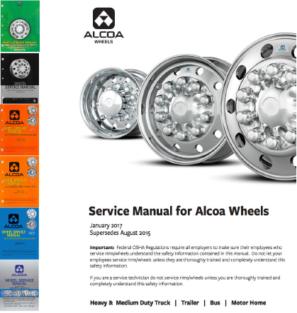 Image of wheel service manual