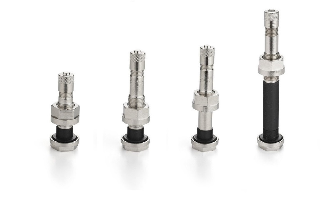 straight nickel plated valves