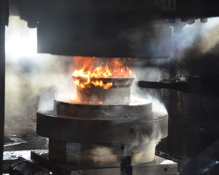 Forging process step 2