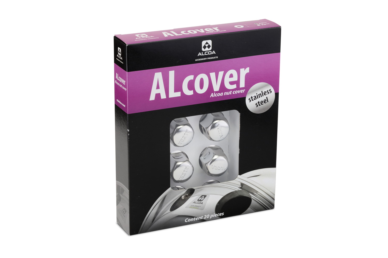 ALcover Stainless Steel nut cover