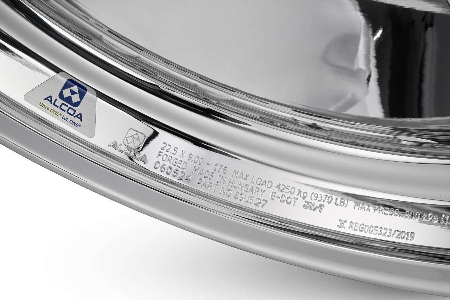 89U527 22.5x9.00 4.250t offset 156 rollstamp