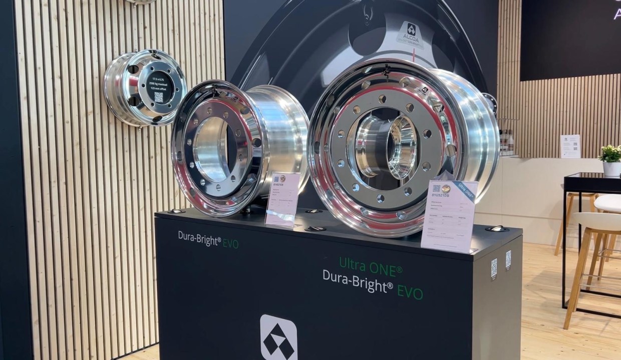 Alcoa® Wheels unveiled its Dura-Stream® – smart wheel concept, offering a fuel‑efficiency benefit of up to 3.3 %* in Europe at IAA TRANSPORTATION 2026