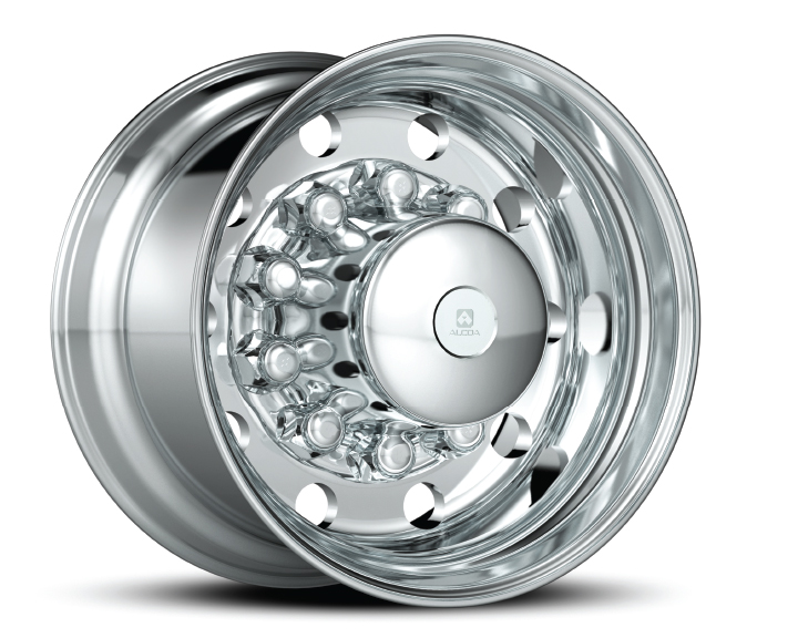 First 14" wide base forged aluminum wheel introduced.