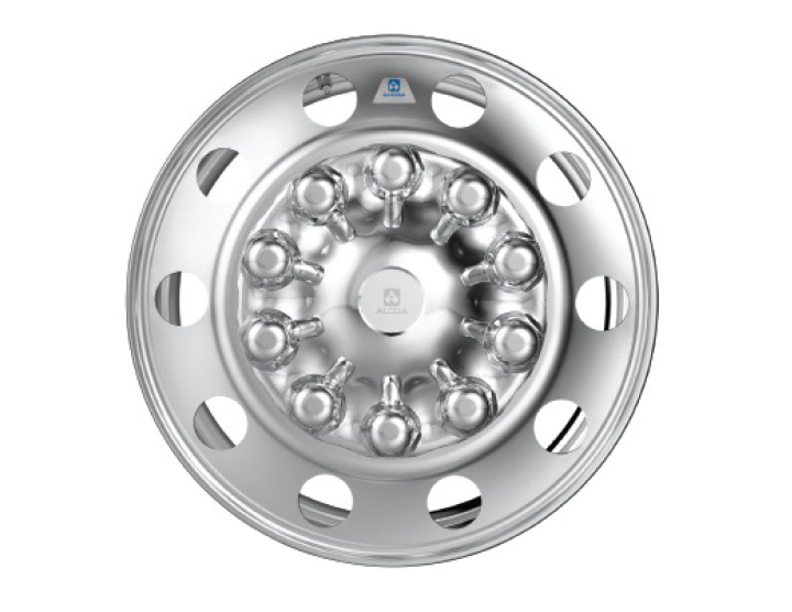 LvL ONE aluminum wheel 22.5" x 8.25" straight on